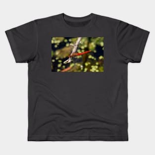 Red-Tailed Pennant Dragonfly Kids T-Shirt